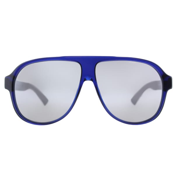 gucci blue sunglasses plastic