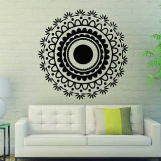 Decorative vinyl mandalas to decorate furniture and cabinets