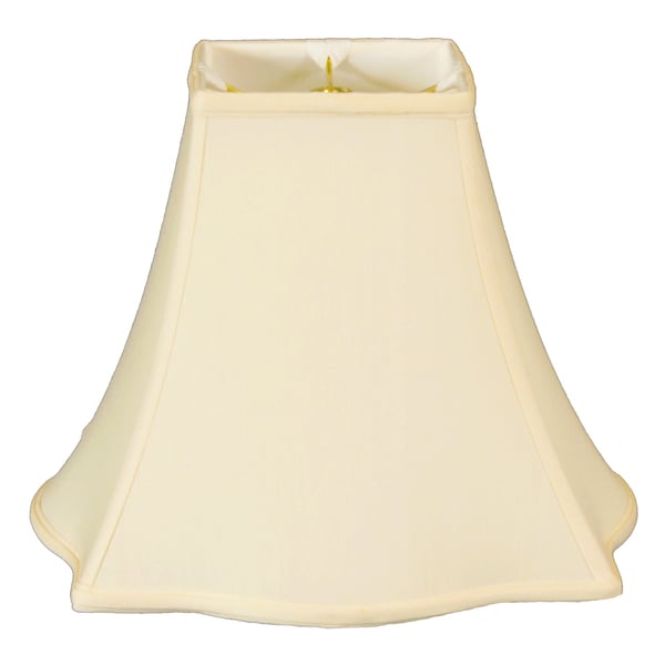 Royal Designs Fancy Square Bell Lamp Shade Eggshell 4 X 10 Royal Designs Fancy Square Bell Lamp Shade Eggshell 4 X 10 8 5