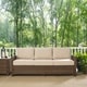 preview thumbnail 2 of 6, Crosley Furniture Bradenton Outdoor Sofa