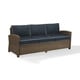 Bradenton Sofa with Navy Cushions - Thumbnail 4