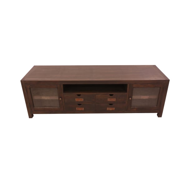 Handmade Nes Ribery Solid Teak 69 Inch Tv Stand Console Table Handmade Nes Ribery Solid Teak 69 Inch Tv Stand Console Table Indonesia Free Shipping Today 14789866