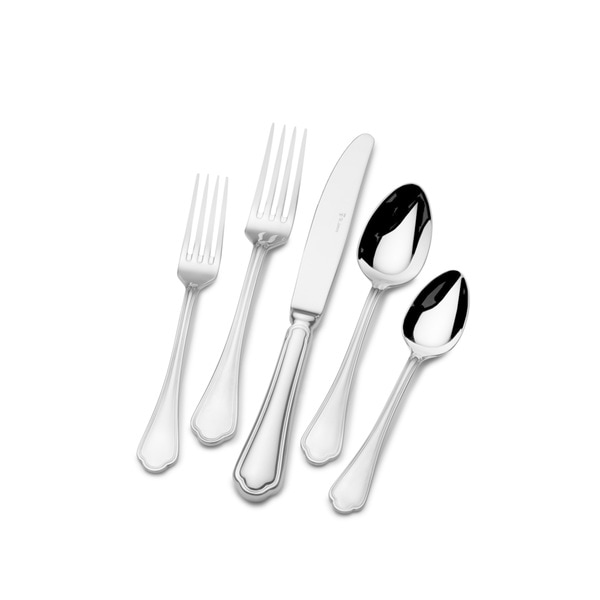 Shop St James Florence 1810 Stainless Steel 80pc Flatware Set Free