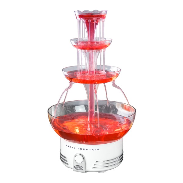キッチン家電 Lighted Party Fountain Nostalgia Vintage Collection Electric Juice Drink Punch Machine