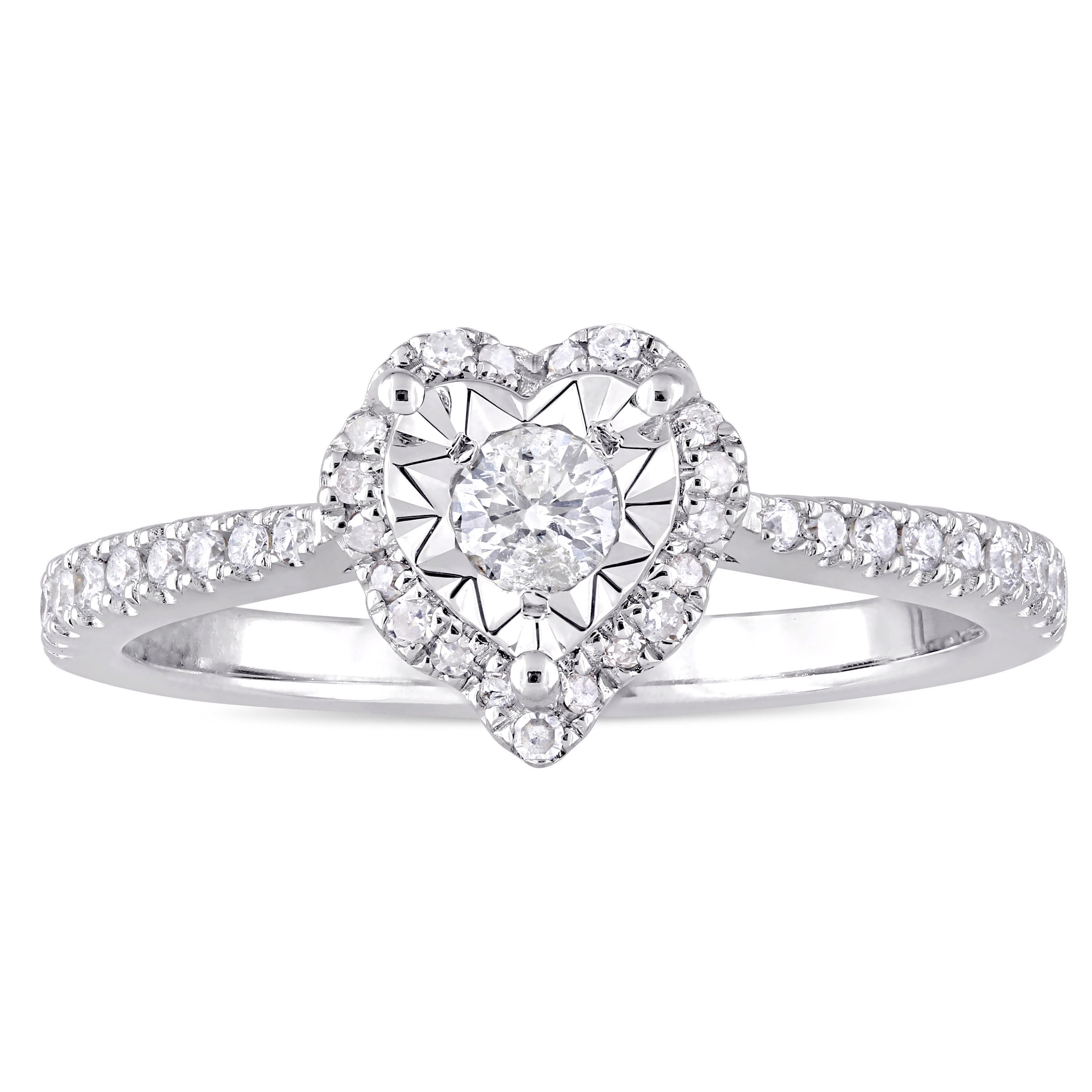 G-H,I2-I3 1//4 cttw, Diamond Wedding Band in Sterling Silver Size-11.75