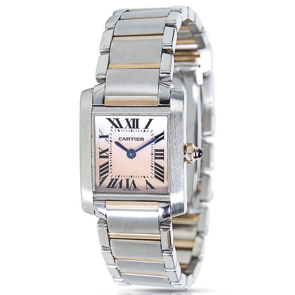 cartier tank watch second hand