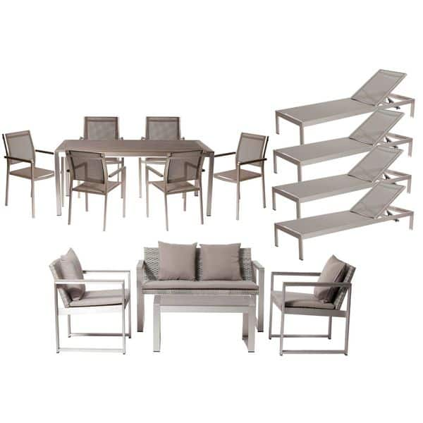 Shop Chester 15 Piece Patio Set Free Shipping Today Overstock