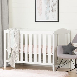 South Shore Reevo Crib and Toddler's Bed, Pure White
