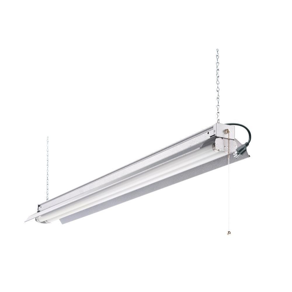Lithonia Lighting 1242zg Re All Season 4 Ft 2 Light Grey T8 Strip Fluorescent Lithonia Lighting 1242zg Re All Season 4 Ft 2 Light Grey T8 Strip Fluorescent