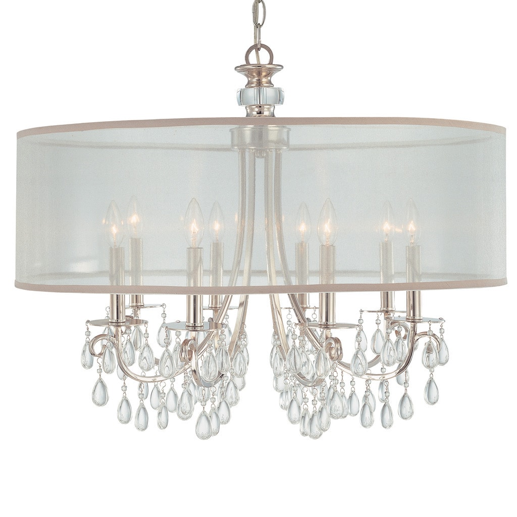 Polished Chrome 8-light Chandelier - Chandeliers For Bedrooms by Overstock.com