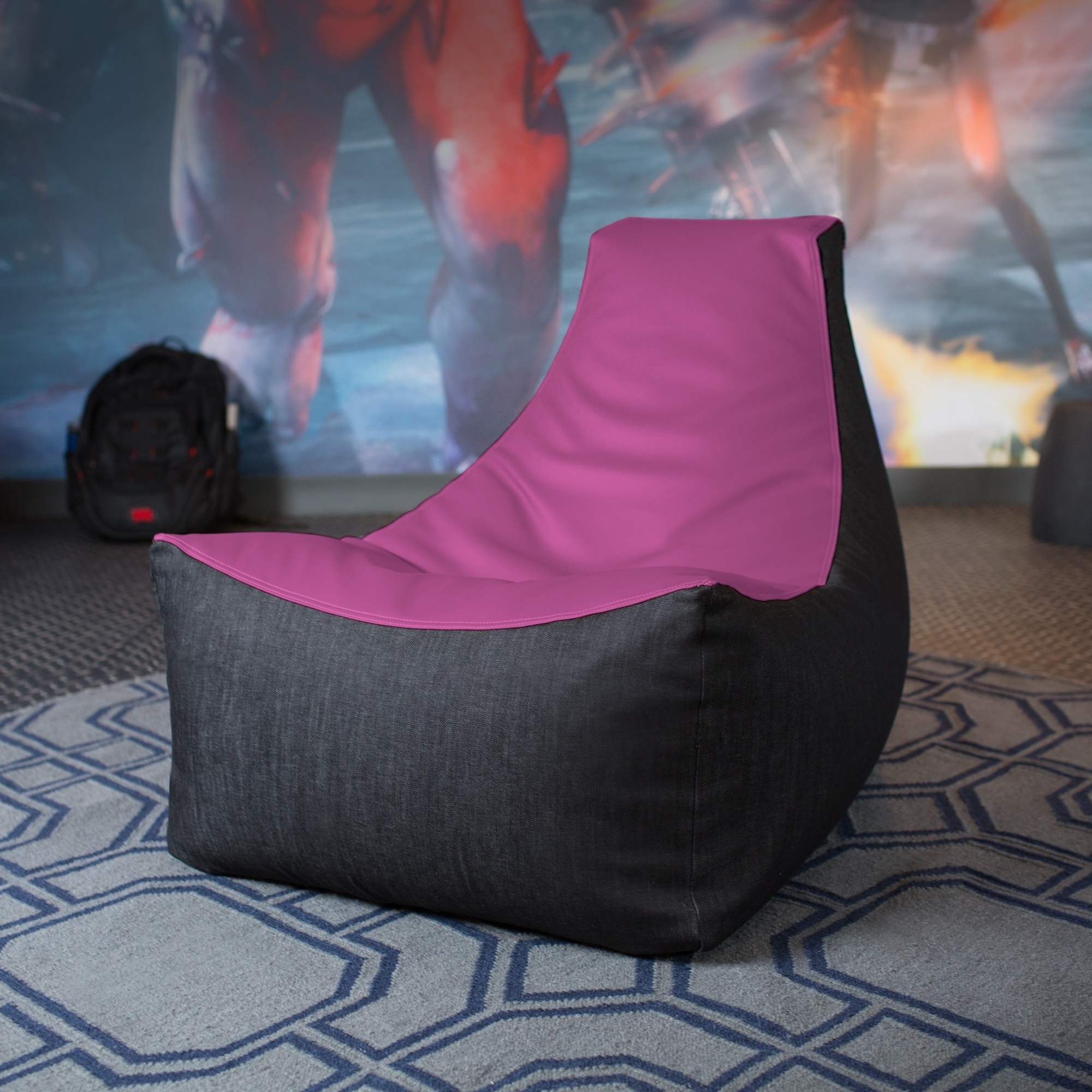 Vinyl Bean Bag Chairs Bed Bath Beyond   Jaxx Pixel Bean Bag Gaming Chair Aec833f9 Bff7 49f8 99fe B9d99dac34d1 