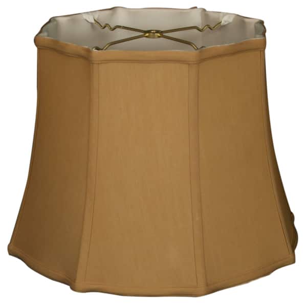 Royal Designs Pointed Drum Basic Lamp Shade, Antique Gold, 10 x 14 x 10 ...