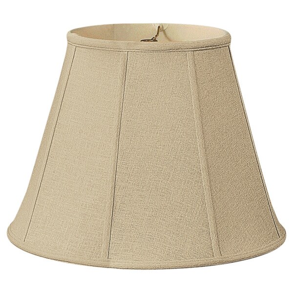 Royal Designs Deep Empire Lamp Shade, Linen Beige, 11 x 22 x 16