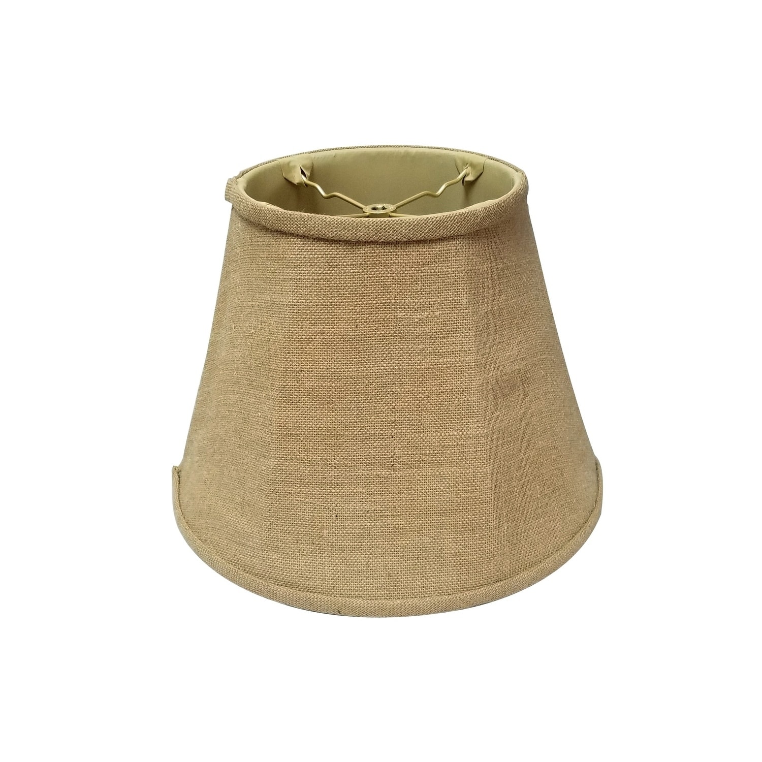 Royal Designs Deep Empire Lamp Shade, Linen Beige, 9 x 18 x 14 Bed