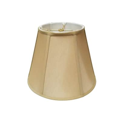 Royal Designs Deep Empire Antique Gold Lamp Shade, 8 x 14 x 11