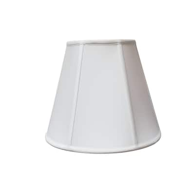 Royal Designs Deep Empire White Lamp Shade, 6 x 12 x 9.25