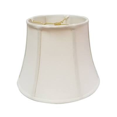 Royal Designs Modified Bell Linen Eggshell Lamp Shade, 9 x 14 x 10.5