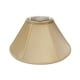 Royal Designs Conical Empire Antique Gold Lamp Shade, 7 x 20 x 12.5 ...