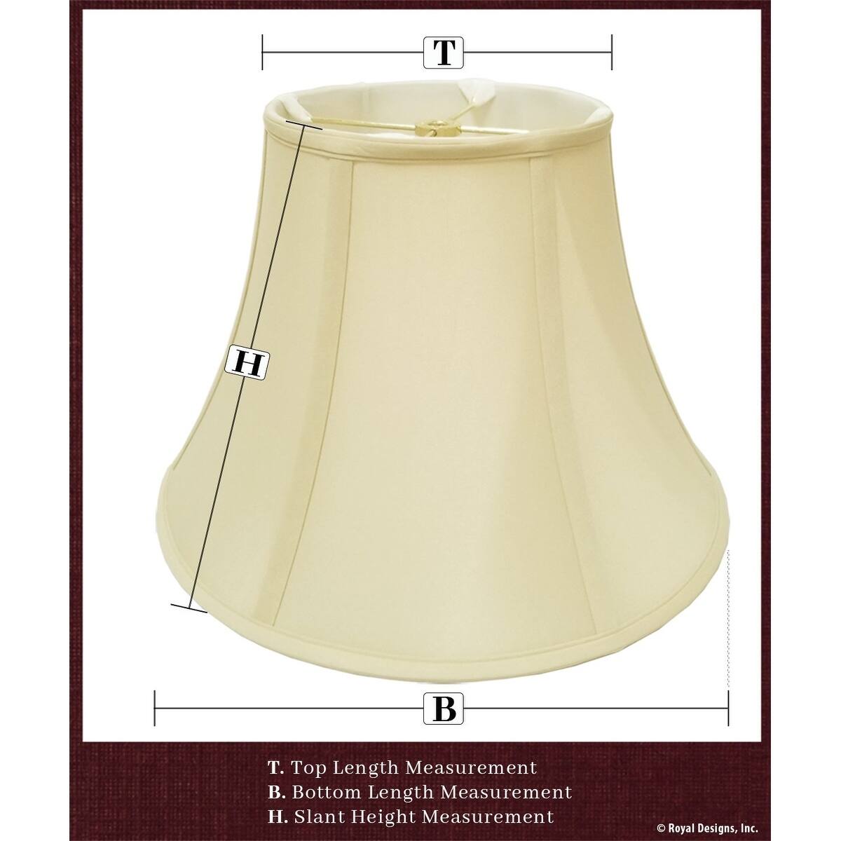 Royal Designs Conical Empire White Lamp Shade, 6 x 16 x 10 - Bed Bath ...