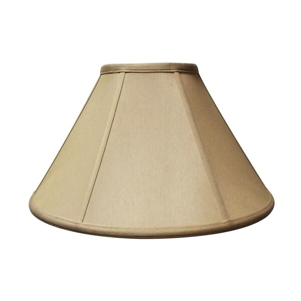 Royal Designs Conical Empire Antique Gold Lamp Shade, 6 x 18 x