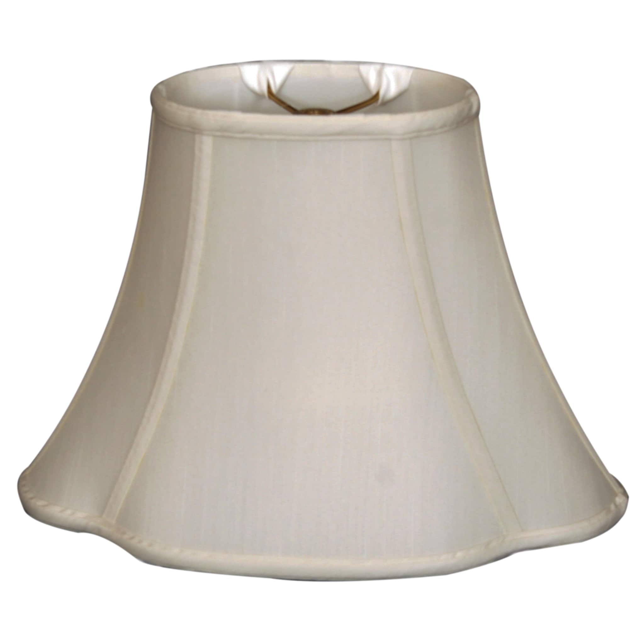 Royal Designs Fancy Oval Basic Lamp Shade White 3 75 X 6 Fancy Oval Basic Lamp Shade