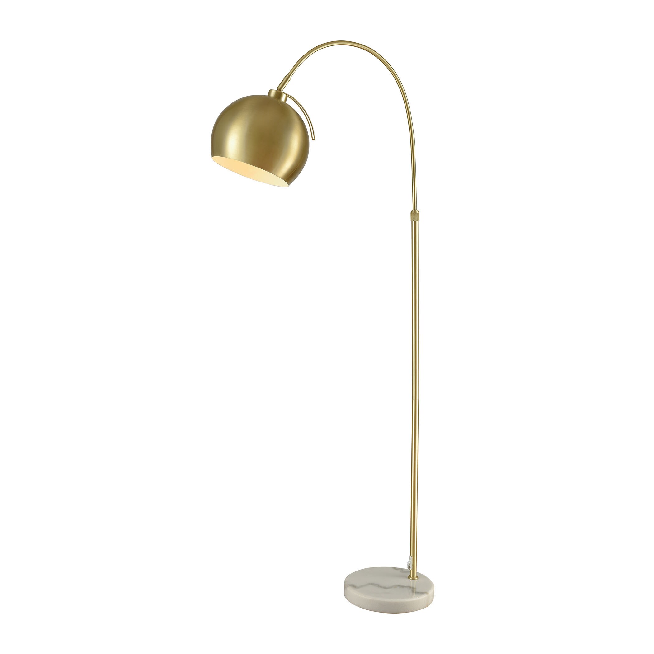 gold tone floor lamps