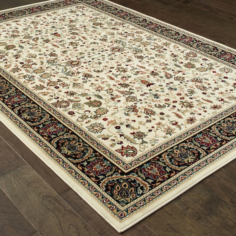 Style Haven Phillip Floral Traditions Area Rug
