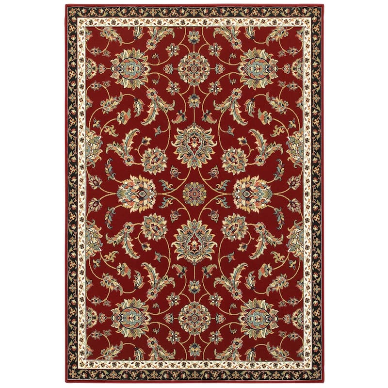 Style Haven Claude Floral Traditional Area Rug