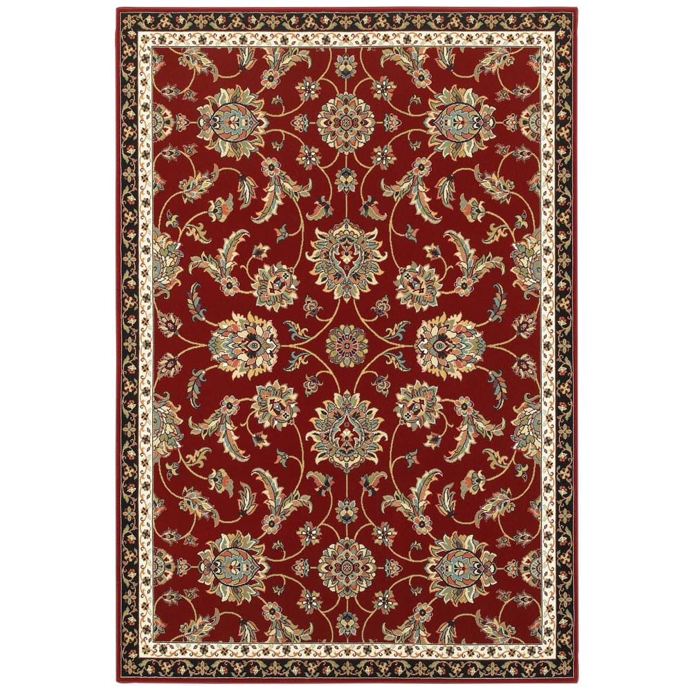 Style Haven Claude Floral Traditional Area Rug