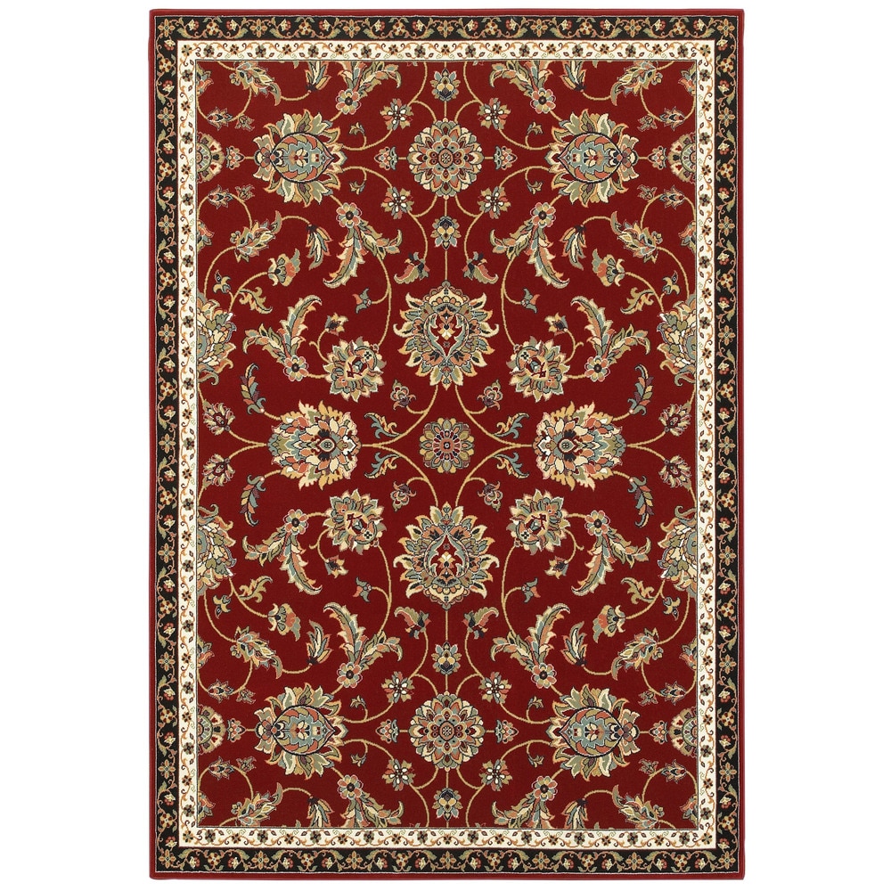Style Haven Claude Floral Traditional Area Rug