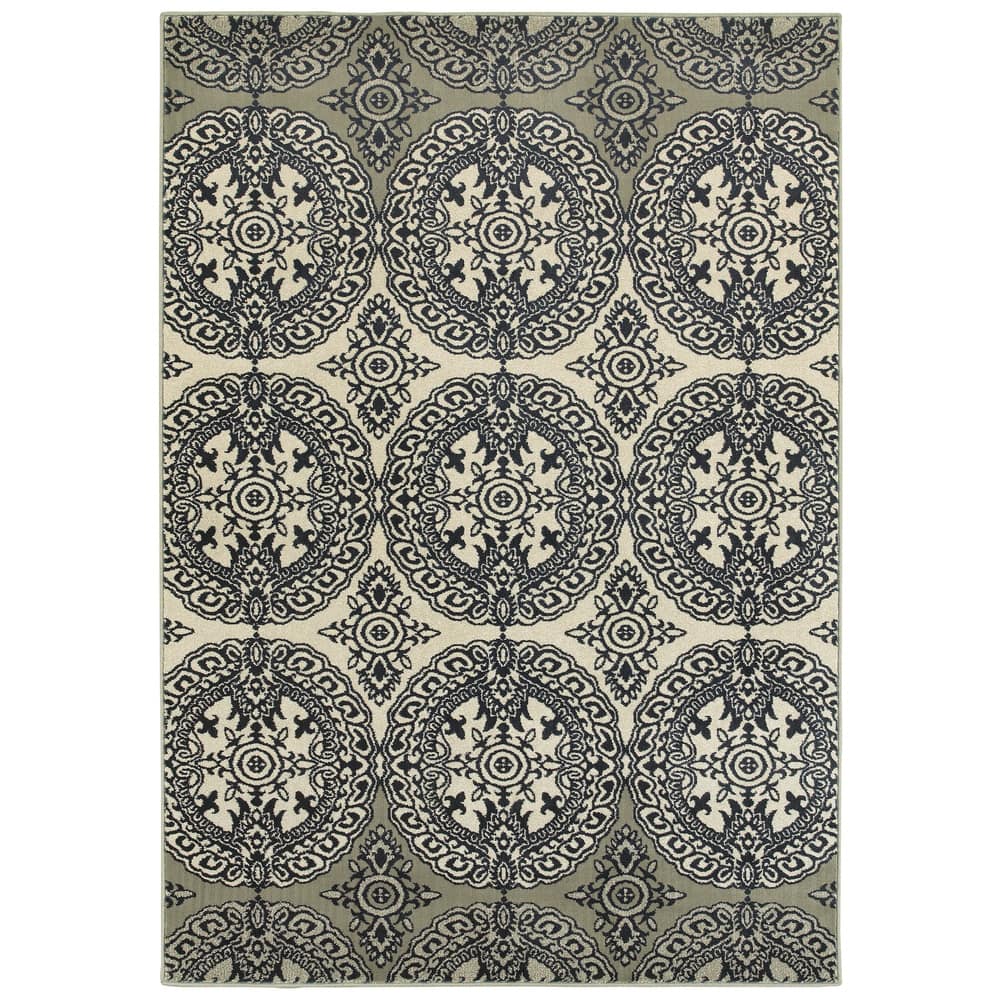 Vista Home Liliana Oriental Medallion Area Rug