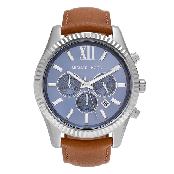 michael kors men's lexington chronograph watch