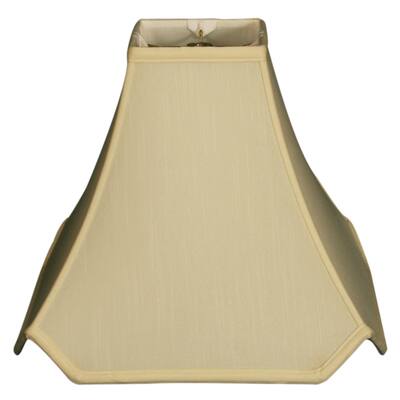 Royal Designs Pagoda Basic Lamp Shade, Eggshell, 3.5 x 8 x 7