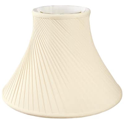 Royal Designs Twisted Pleat Basic Lamp Shade, Eggshell, 7 x 16 x 12