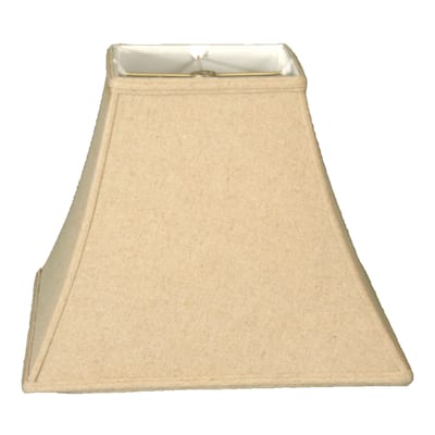 Royal Designs Square Bell Basic Lamp Shade, Linen Cream