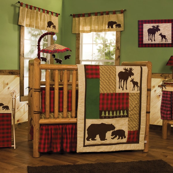 buffalo check nursery bedding