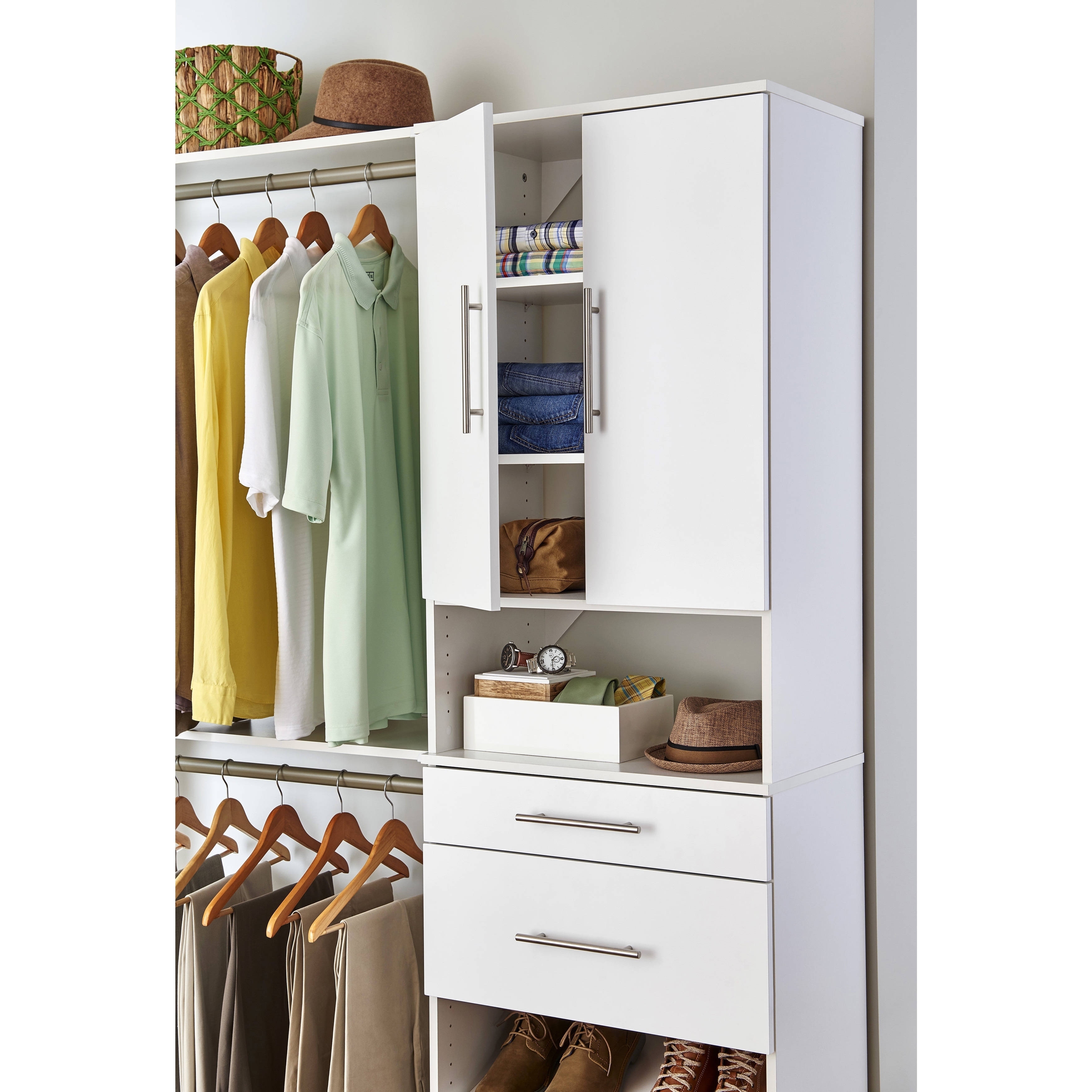 Closetmaid Suitesymphony Modern 25 Inch Wide Door Pair Ebay