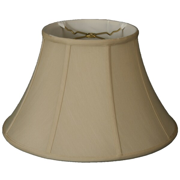 Royal Designs Square Inverted Cut Corner Basic Lamp Shade, Beige