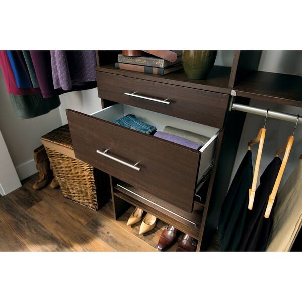 Shop Closetmaid Suitesymphony Modern 25 W X 10 H Drawer 25 W