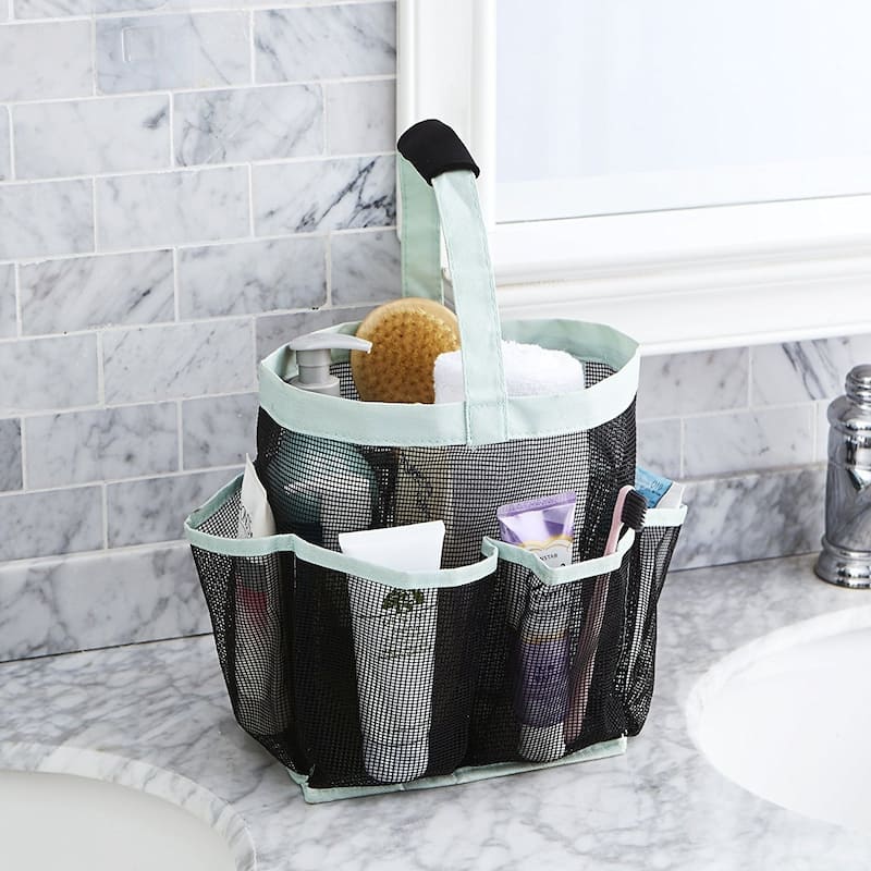 TUSK® Storage Mesh Deluxe Shower Tote by DormCo - 9.5'' H x 12'' W