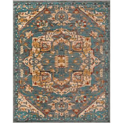 Colonial Home Vintage Medallion Area Rug - 7'10" x 10'3"