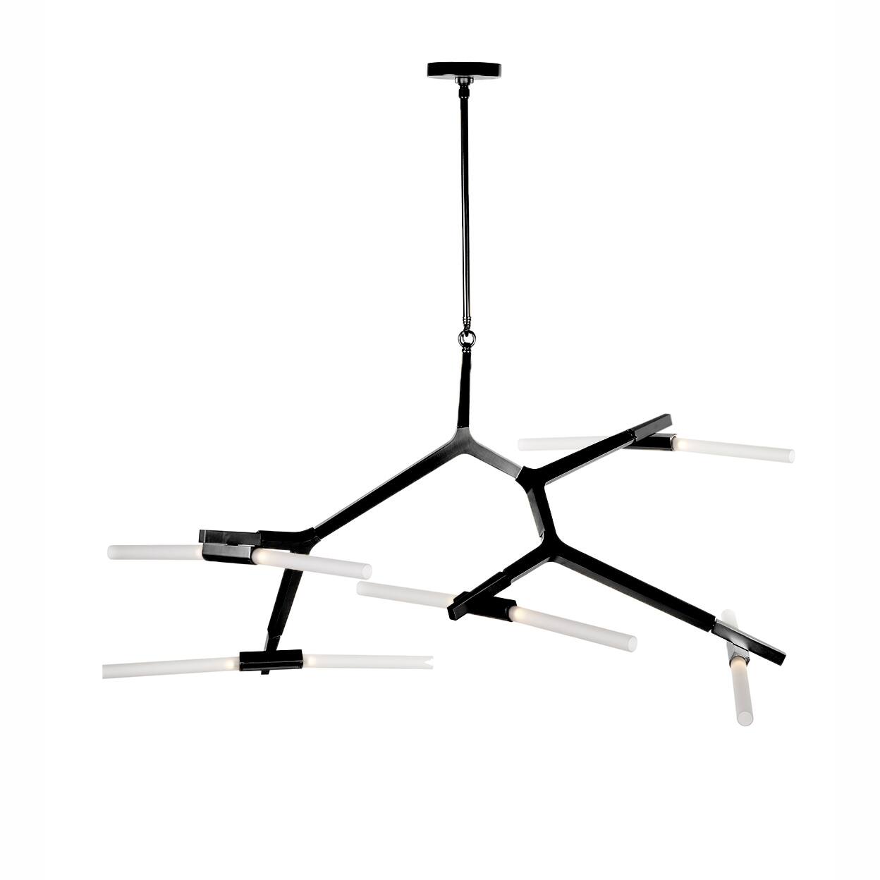 Hans Andersen Home Bovet Asymmetrical Chandelier (Bovet Chandelier) - Chandeliers For Bedrooms by Overstock.com