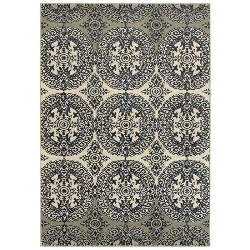 Vista Home Liliana Oriental Medallion Area Rug