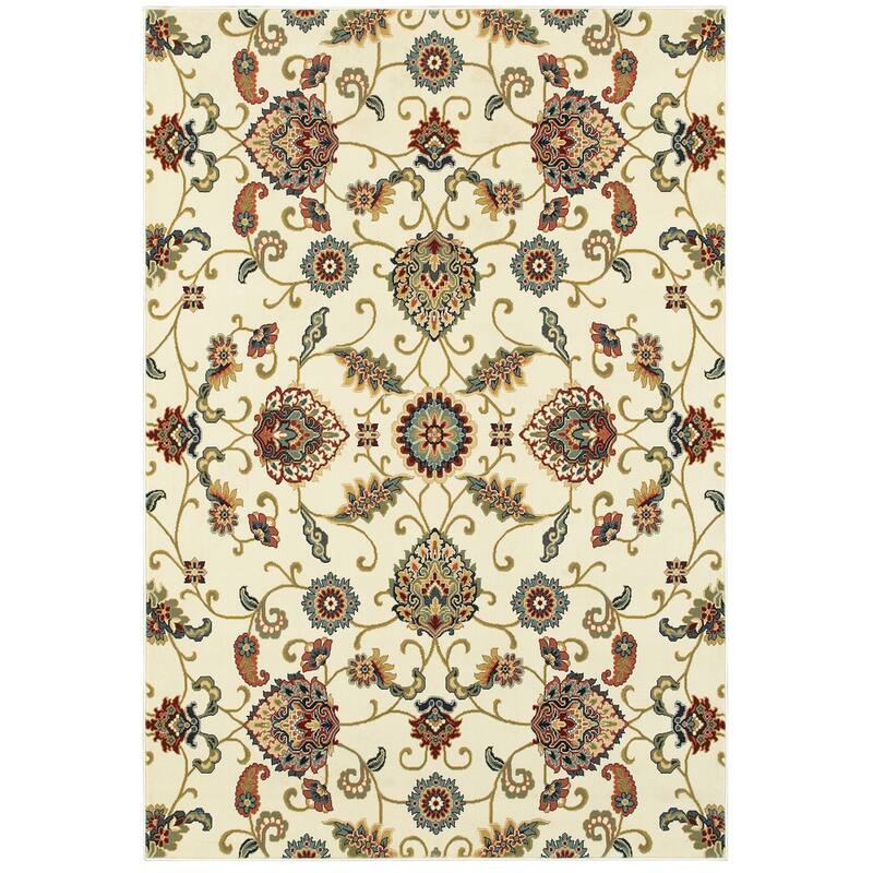 Style Haven Silko Oriental Area Rug