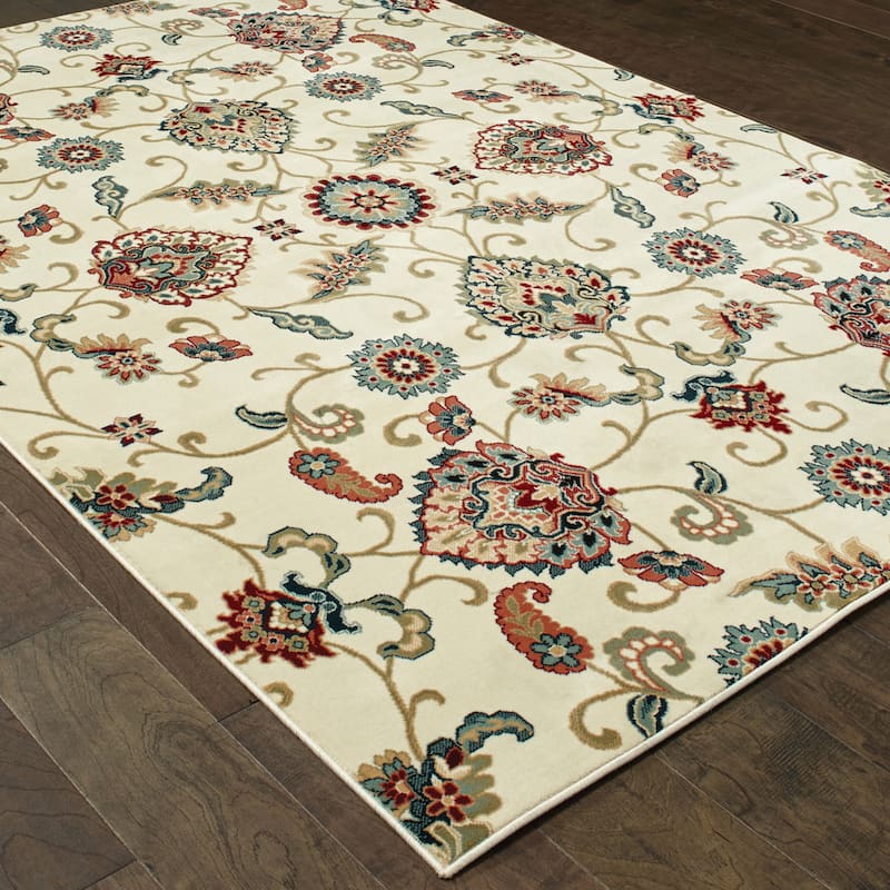 Style Haven Silko Oriental Area Rug