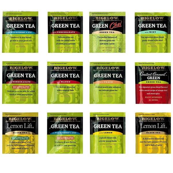 Shop Geenbow Bigelow Tea Sampler Classic Flavor Assortment Tea Bags Case Of 54 Overstock 14810009