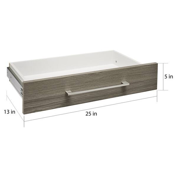 Shop Closetmaid Suitesymphony Modern 25 W X 5 H Drawer 25 W X