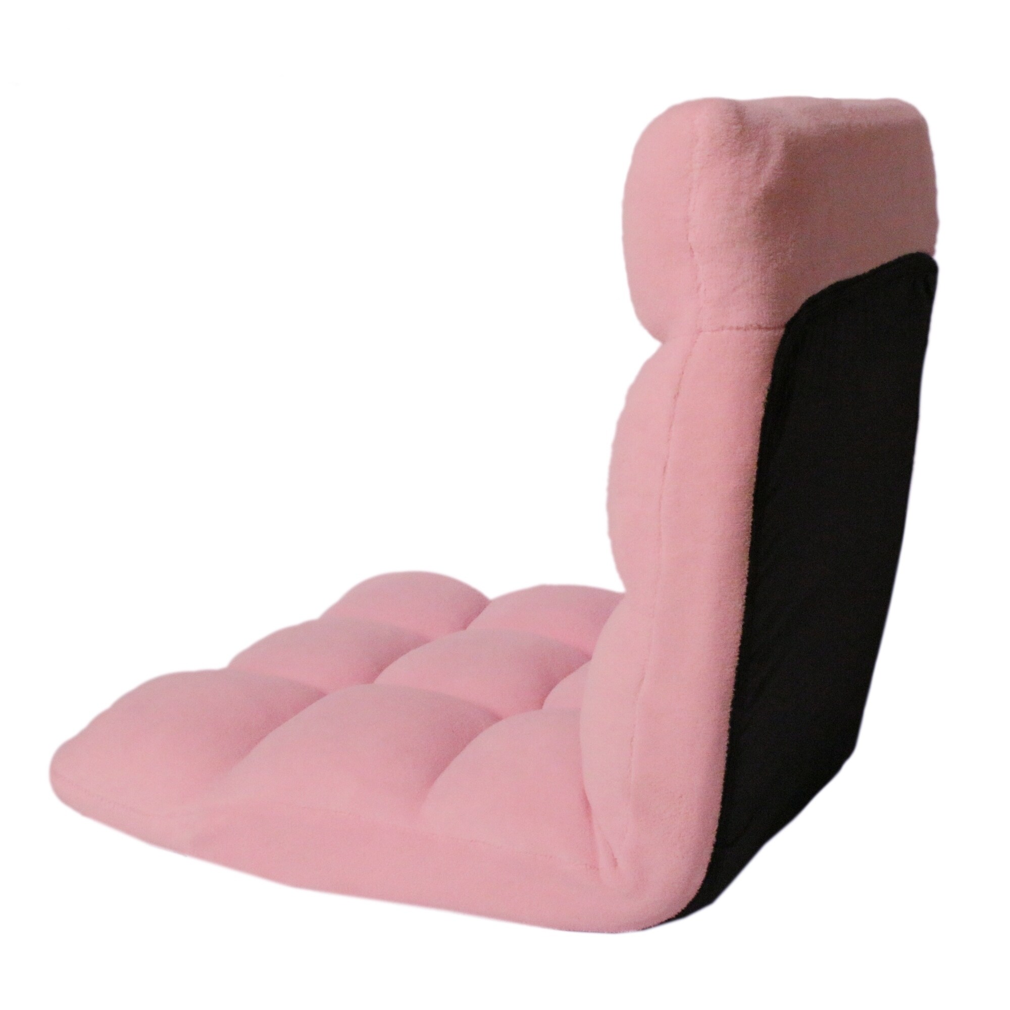 Tangkula Adjustable 14-position Floor Chair ,padded Gaming Chair Lazy  Recliner Pink : Target