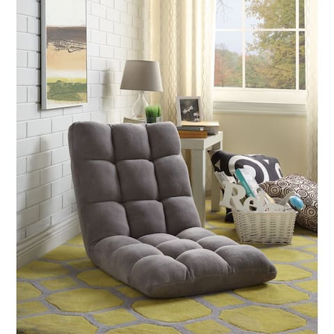 Loungie Microplush Recliner Gaming Chair Adjustable Floor Mat