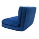 Loungie Microsuede 5-position Convertible Flip Chair/ Sleeper - Thumbnail 32